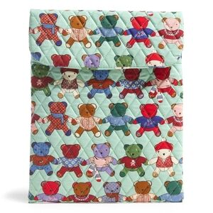 Vera Bradley Toasty Teddies Tech Sleeve